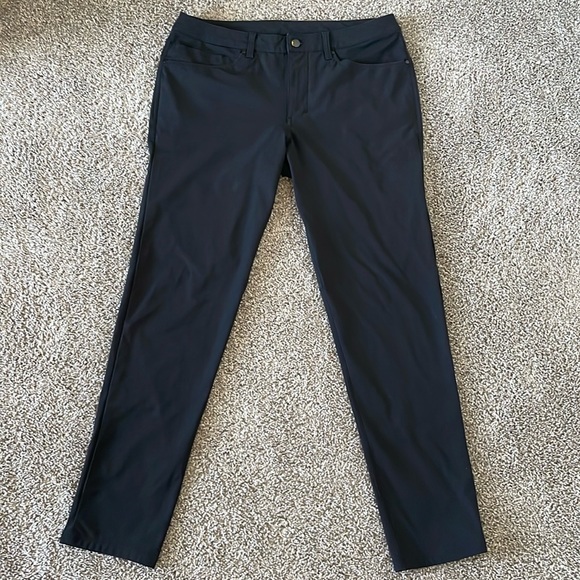 lululemon athletica Other - Lululemon Mens ABC Slim Fit Pant - 34” Waist 34” Length - Black - Lightly Used